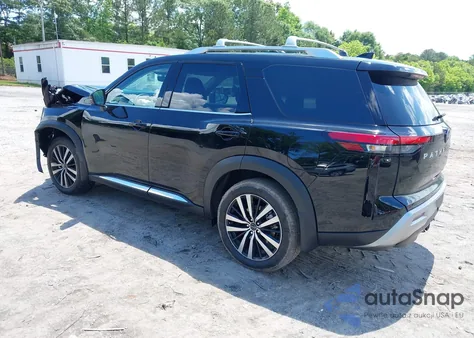 2025 Nissan Pathfinder Platinum Fwd from USA, damaged, VIN 5N1DR3DH8SC224770